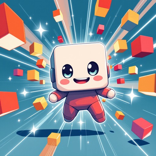 Free Blocky Chibi Robot Image - Chibi, Anime, Manga | Download at StockCake