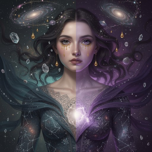 Sad Orbit Free Celestial Tears Rising Image - Woman, Portrait, Cosmic | Download ...