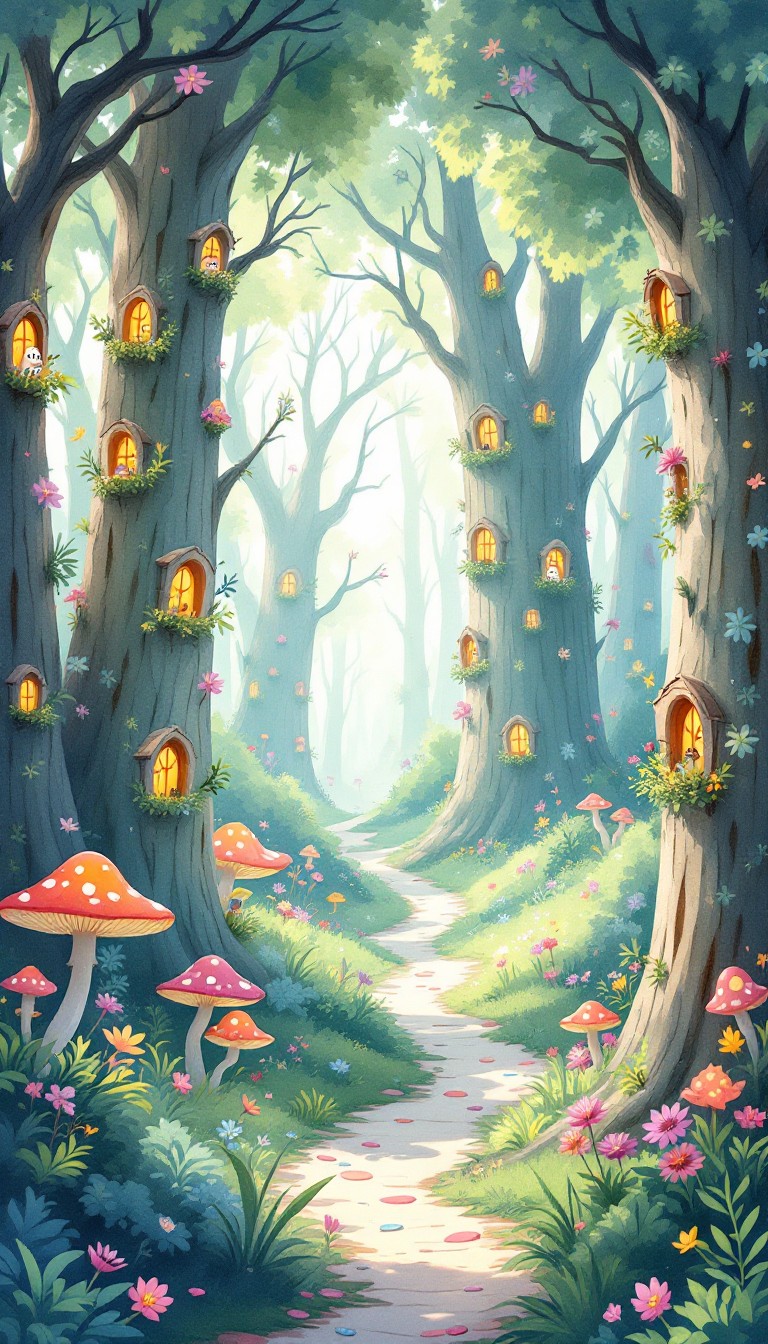 Free Enchanted Forest Path Image - Enchanted, Forest, Magical ...