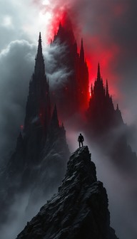 Free Gothic Mountain Ascent Image - Gothic, Mountain, Climber ...