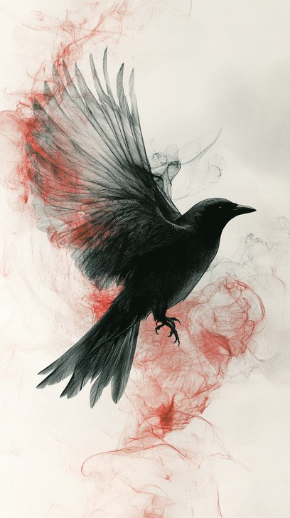 Free Raven in flight Image - Raven, Flight, Black | Download at StockCake