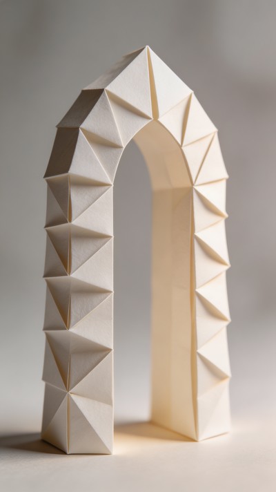 Free Geometric Paper Architecture Image - Origami, Paper, Architecture ...