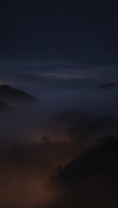 Free Moonlit Fog Valley Image - Landscape, Fog, Moonlight | Download at ...