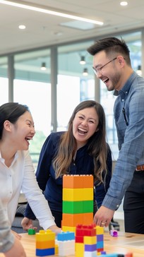Free Team Building Fun Image - Teamwork, Laughter, Game | Download at ...