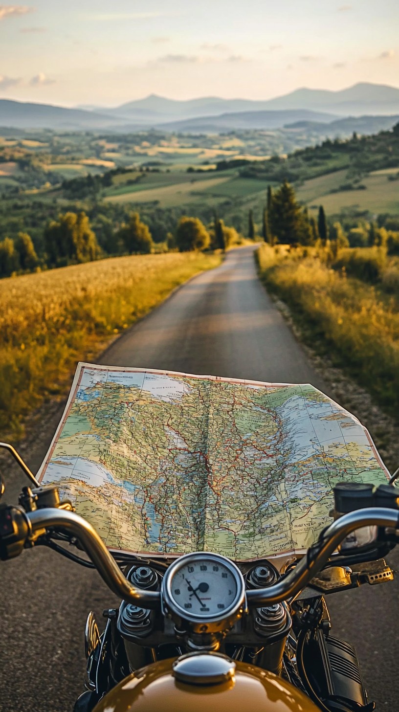 Free Motorcycle Road Trip Image - Motorcycle, Map, Road | Download at ...