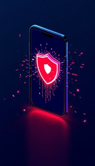 Free Security Alert Warning Image - Cybersecurity, Smartphone, Shield ...