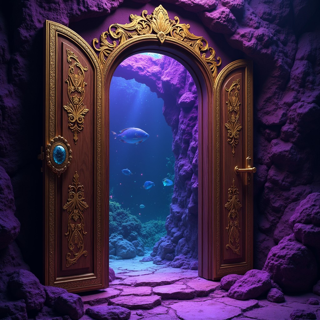 Free Mystic Ocean Door Image - Portal, Doorway, Underwater | Download ...