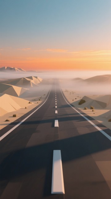Free Endless Desert Highway Image - Highway, Road, Sunset | Download at ...