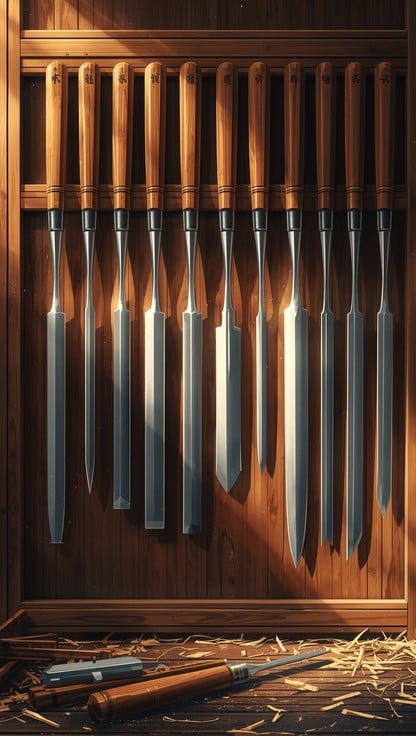 5602 Wood Carving Set, Polished, 21 Pcs. - ZMV GmbH - View #3