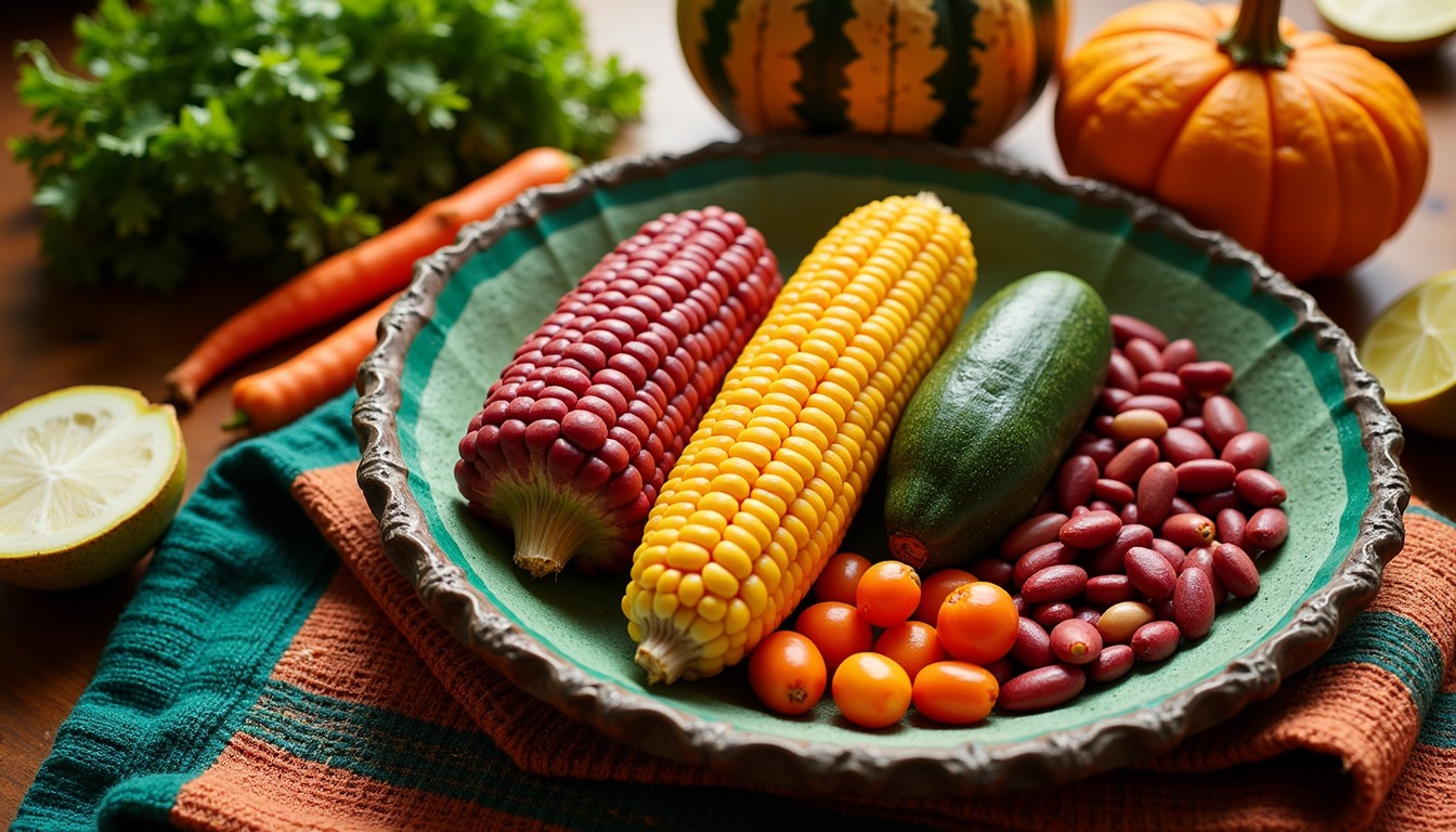 Free Three Sisters Harvest Image - Corn, Beans, Squash | Download at ...