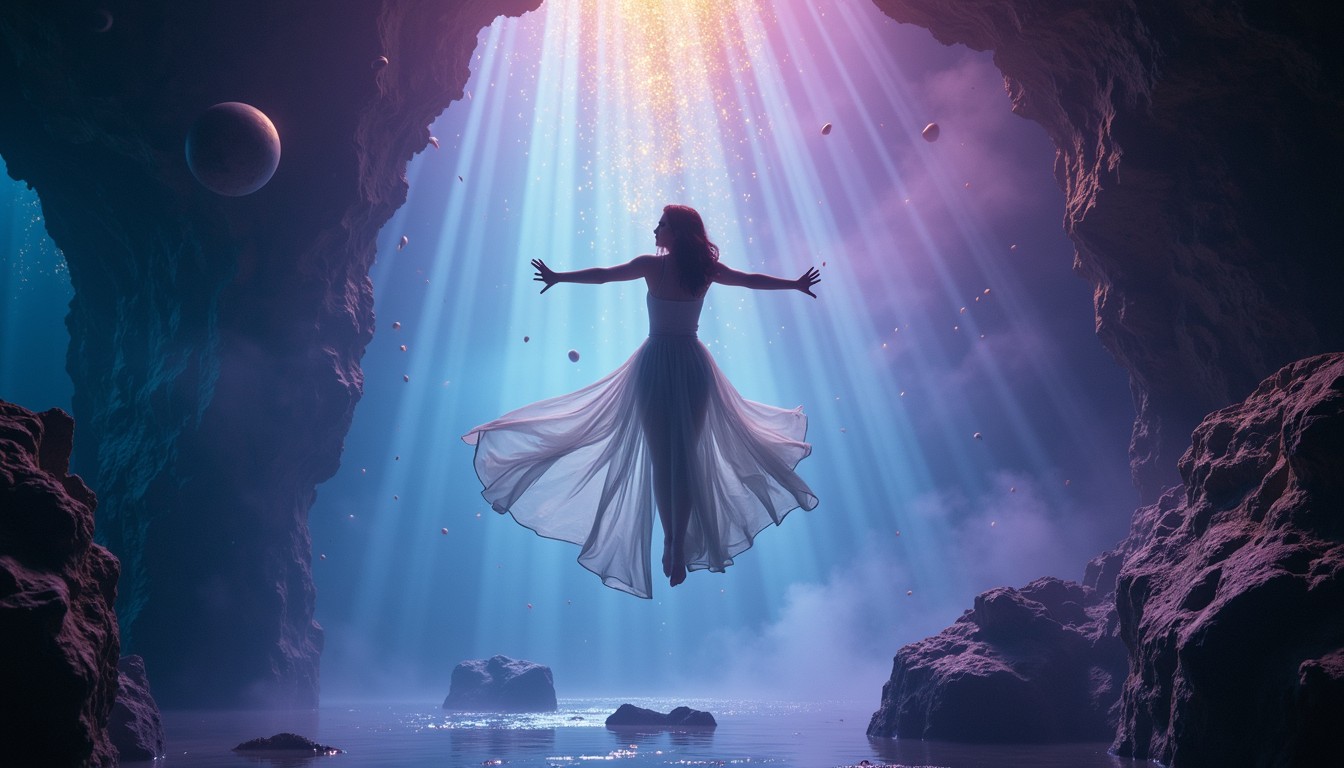 Free Transcendent Cave Ascension Image - Ethereal, Floating ...