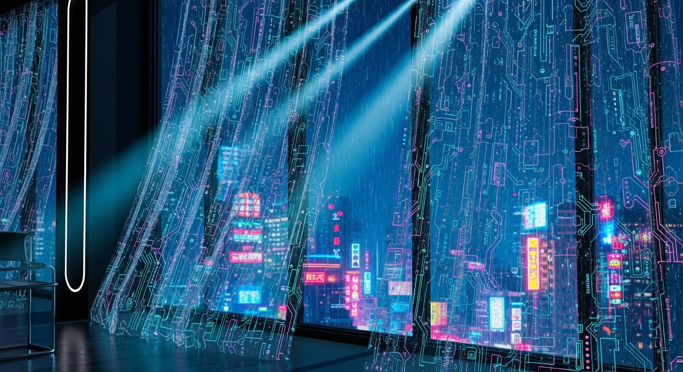 Free Neon Curtain Boundary Photo - Cyberpunk, Curtains, Neon | Download ...
