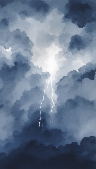 Free Storm Lightning Drama Image - Storm, Lightning, Watercolor ...