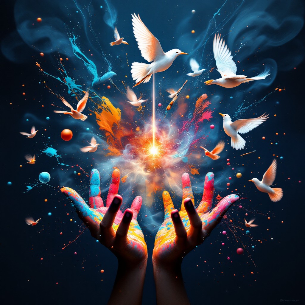 Free Creation Meets Freedom Image - Creation, Freedom, Transformation ...