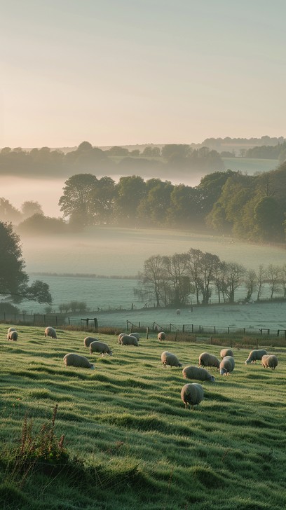 Pasture Morning Free Misty Morning Pasture Image - Mist, Morning, Pasture | Download at ...