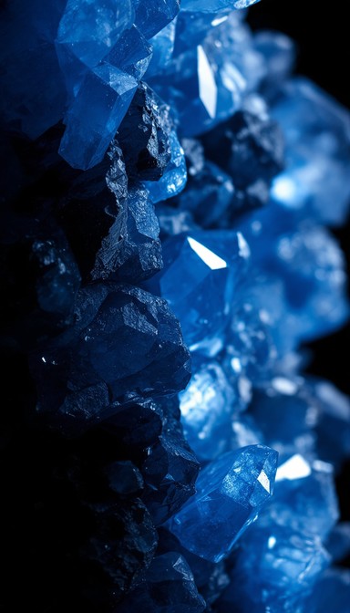 Free Blue Crystal Geometry Image - Blue, Crystal, Mineral | Download at ...