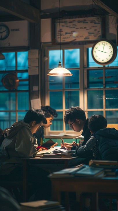 Free Evening Study Session Image | Download at StockCake