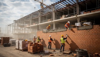 Free Construction Site Progress Image - Construction, Workers, Building ...