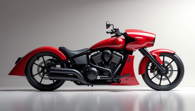 Redrup Motorcycle Free Bold Red Cruiser Image - Motorcycle, Chopper, Crimson | Download ...