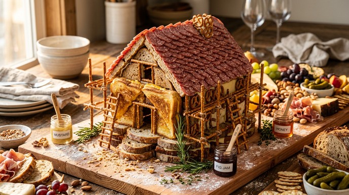 Free Edible Construction Site Image - Charcuterie, Architecture ...