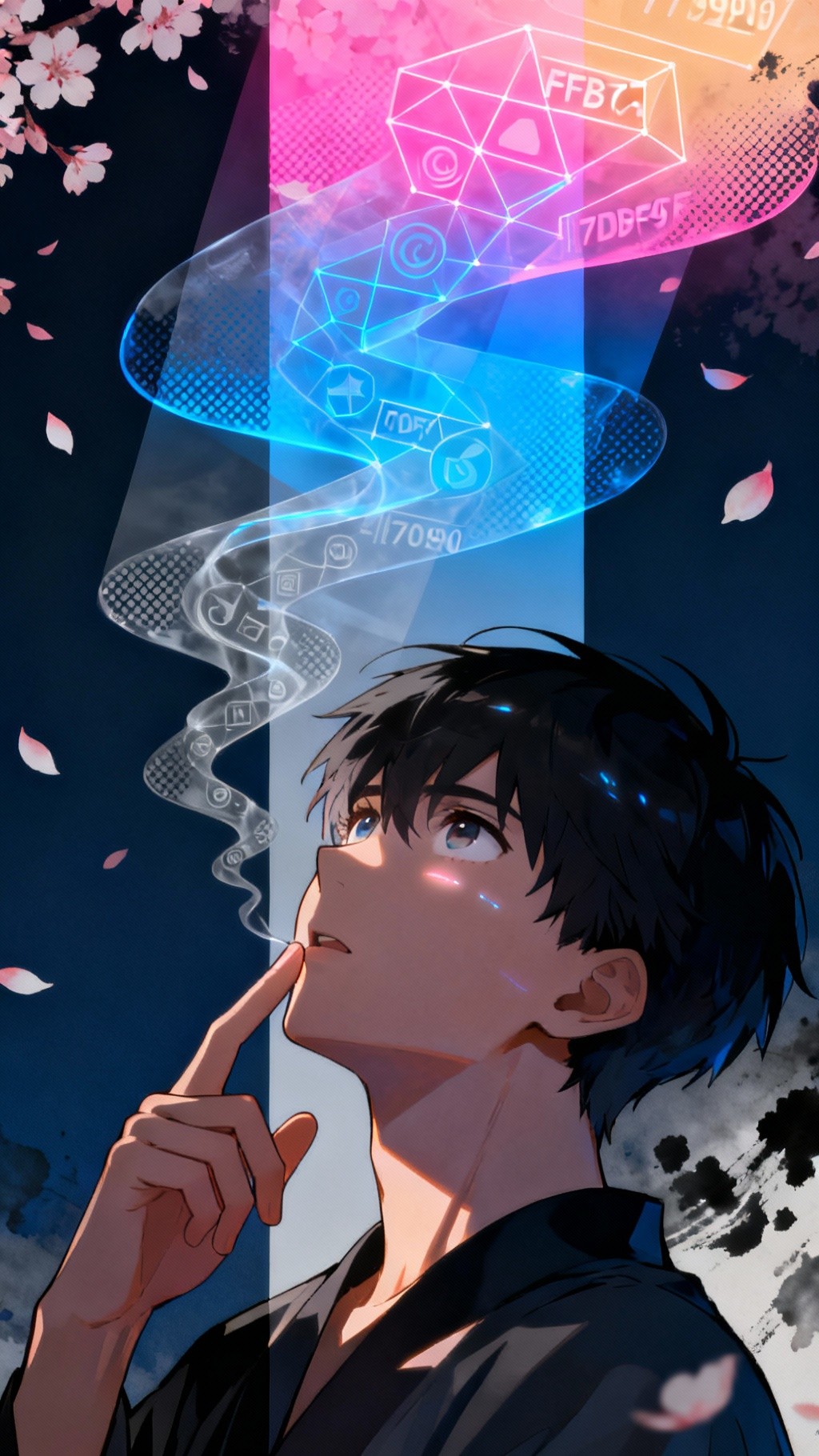 Free Thoughts Flowing Upward Image - Anime, Manga, Illustration ...