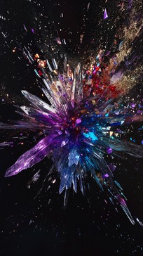 Explosion Event Colorized Free Colorful Explosion Art Image - Colorful, Confetti, Explosion ...