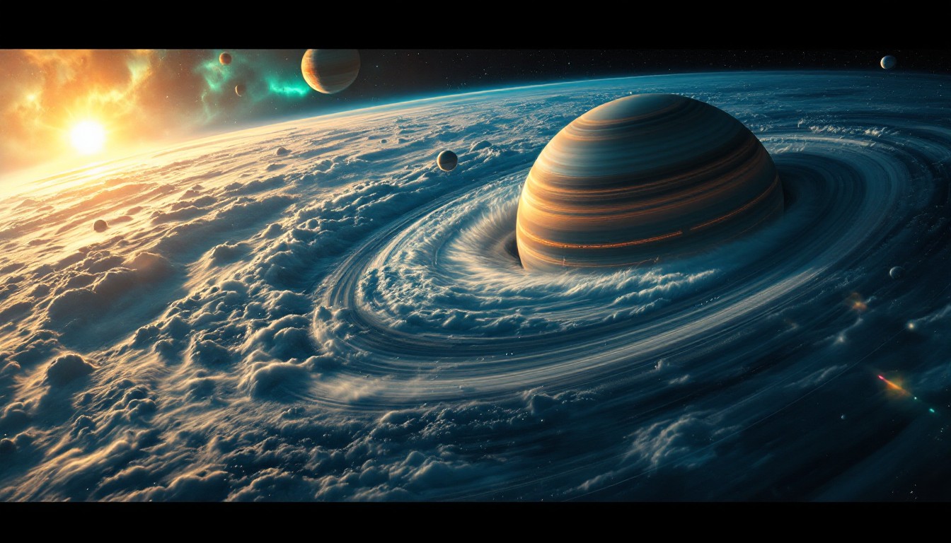 Free Majestic Ringed Giant Image - Planet, Space, Cosmos | Download at ...