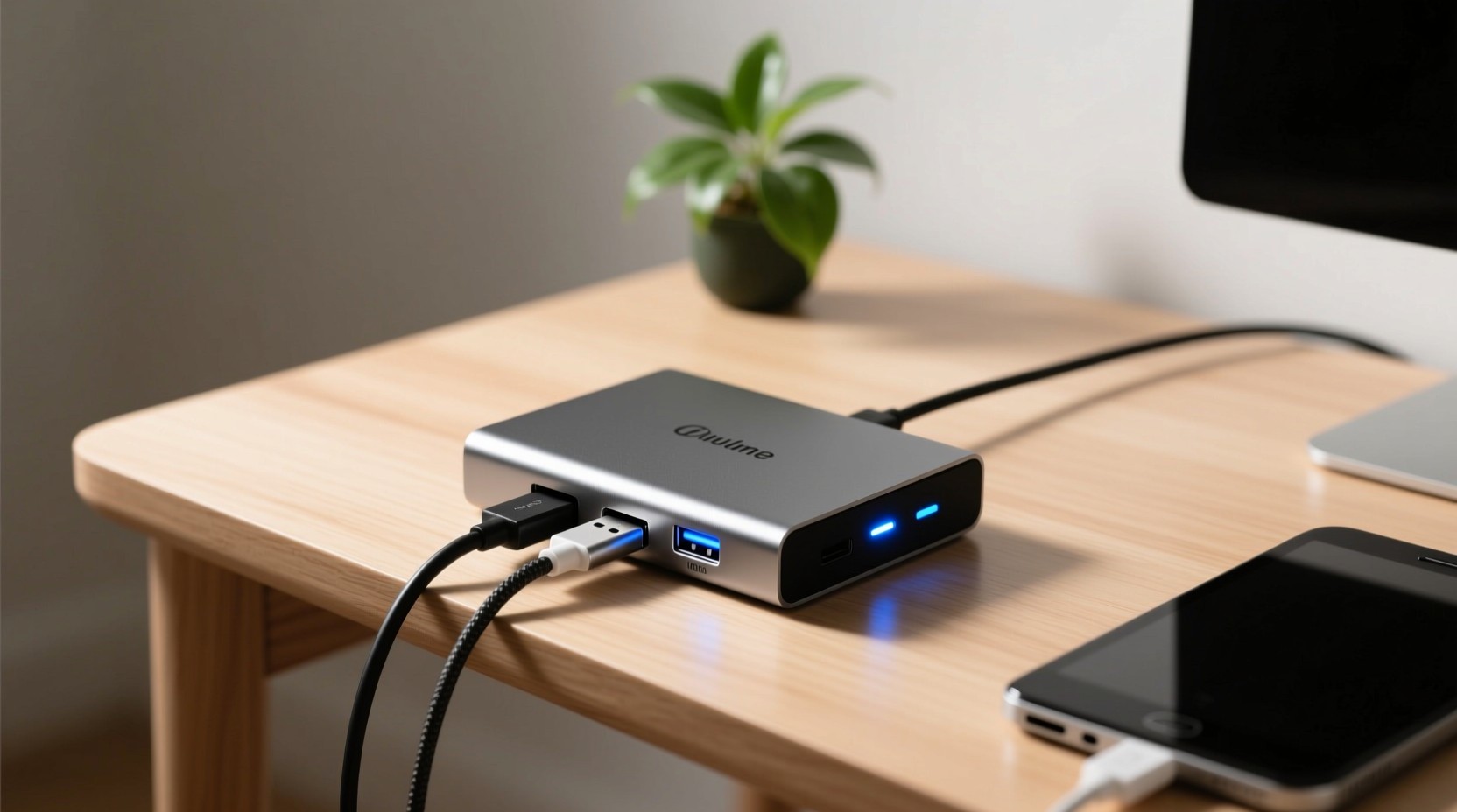 Free Minimalist Tech Station Image - Hub, Usb, Technology | Download at ...