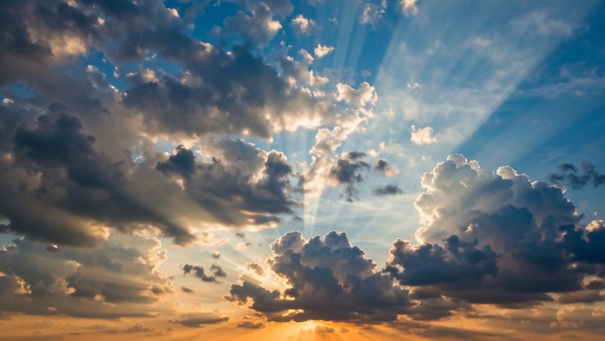 Free Dramatic Sky Art Image - Sunset, Clouds, Sky | Download at StockCake
