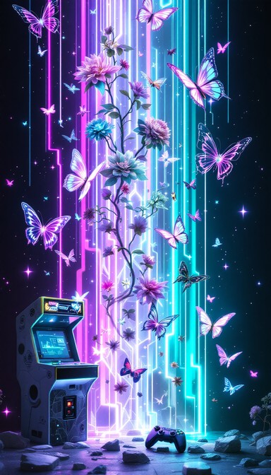 Free Gaming Butterflies Ascend Image | Download at StockCake