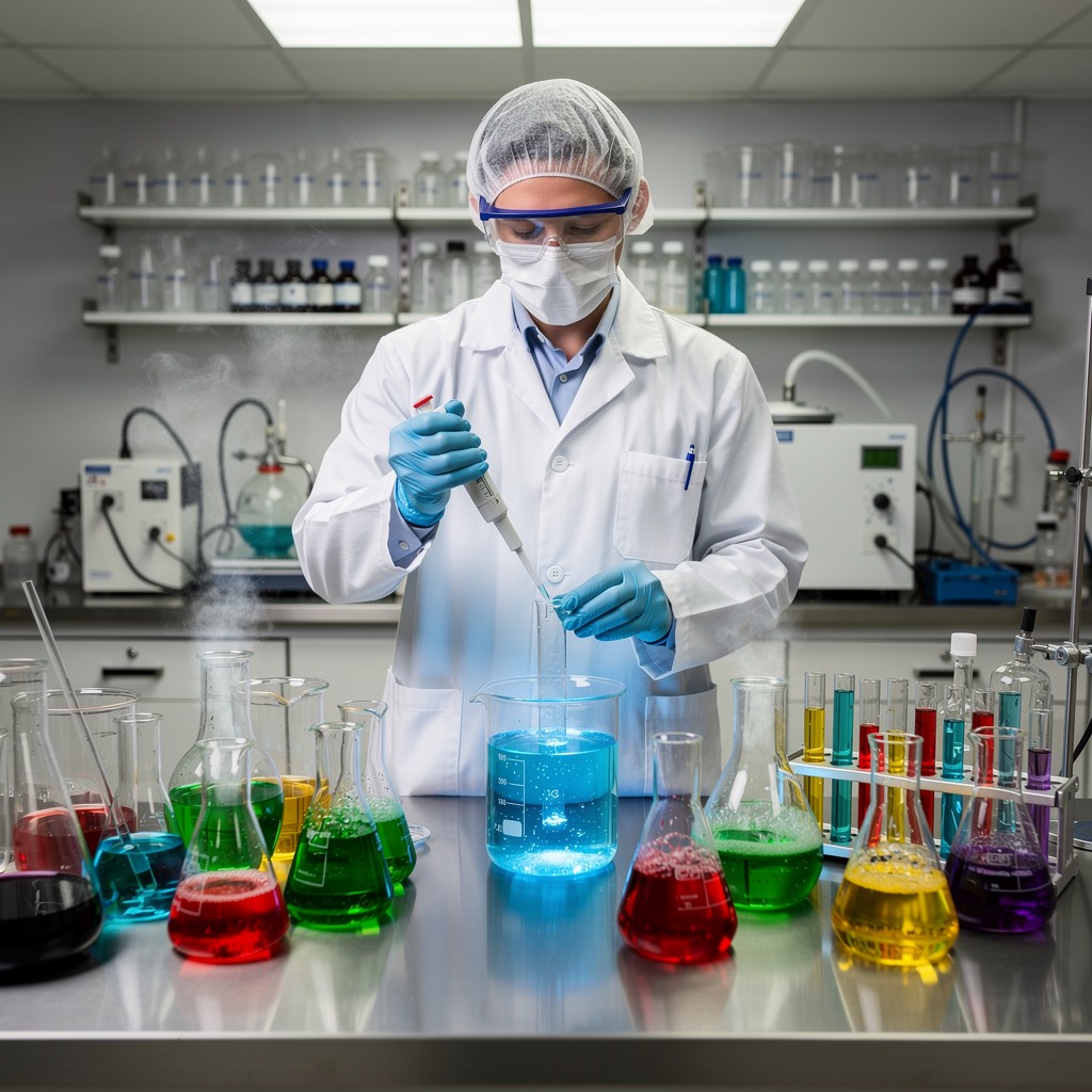 Free Chemistry Lab Experiments Image - Scientist, Chemistry, Laboratory ...