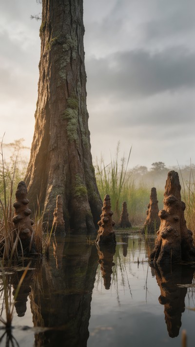 Free Serene Swamp View Image - Swamp, Serene, Cypress | Download at ...