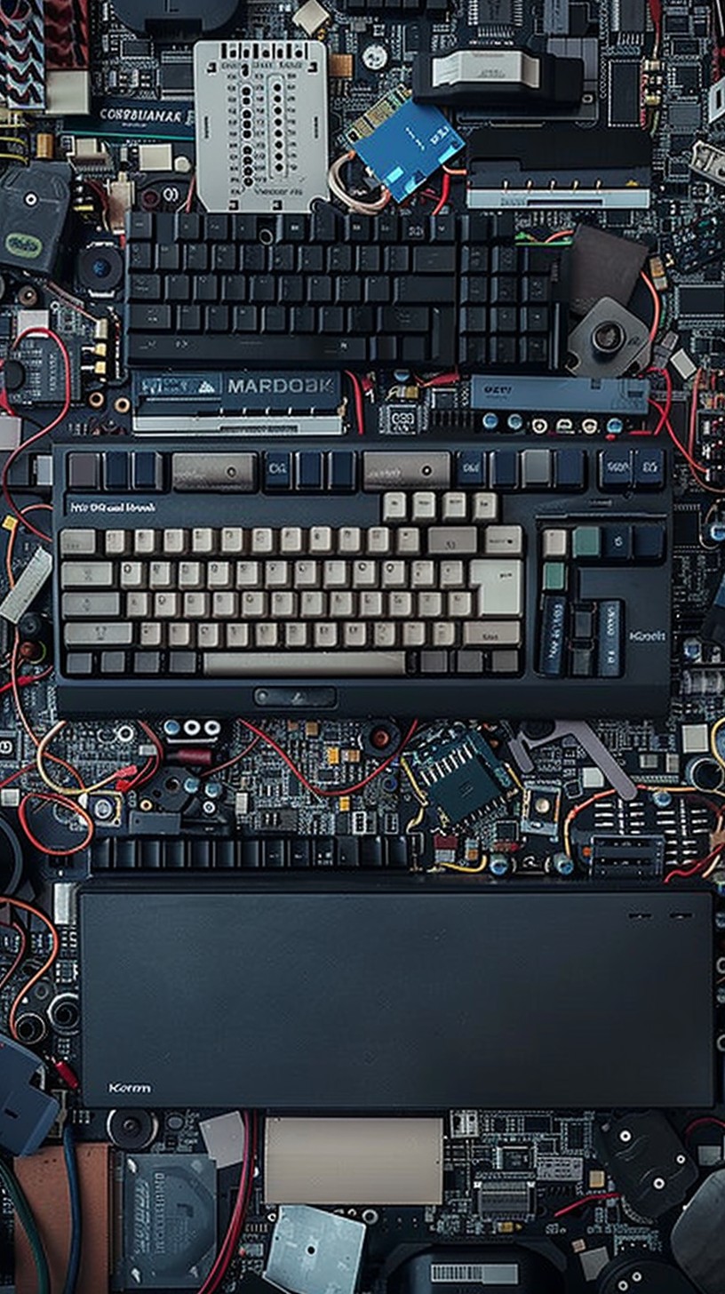 Free Tech Component Collage Image - Technology, Electronics, Circuit ...