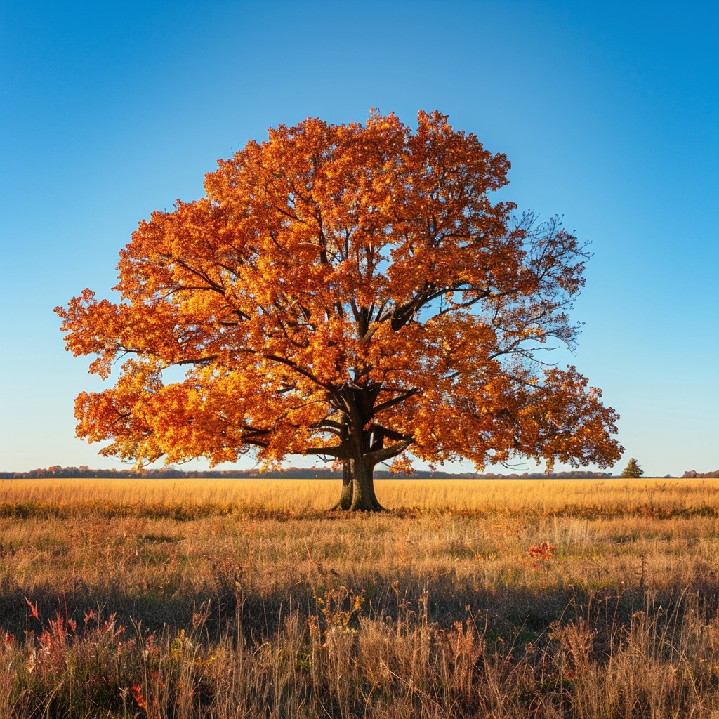 Free Autumn Tree Majesty Image - Autumn, Oak, Tree | Download at StockCake