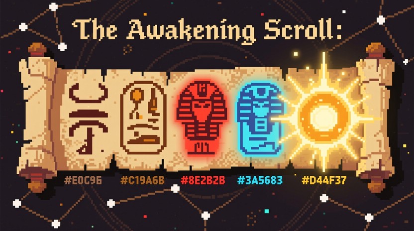 Free Ancient Magic Awakens Photo - Pixelart, Ancient, Hieroglyphics ...