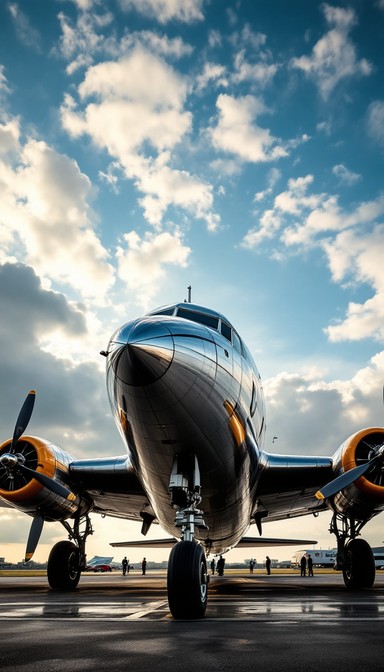 Free Classic Aviation Glory Image - Vintage, Aircraft, Propellers ...