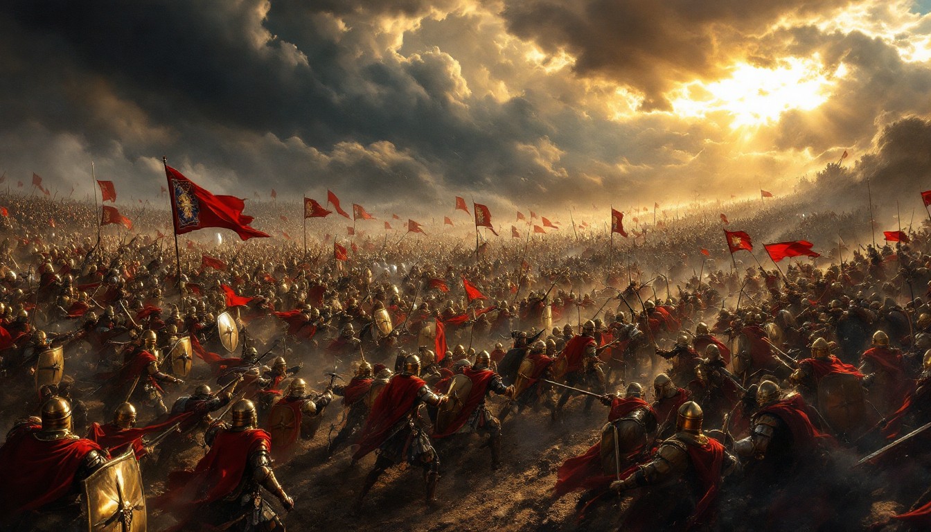 Free Epic Battle Unfolds Image - Battle, Warriors, Medieval | Download ...