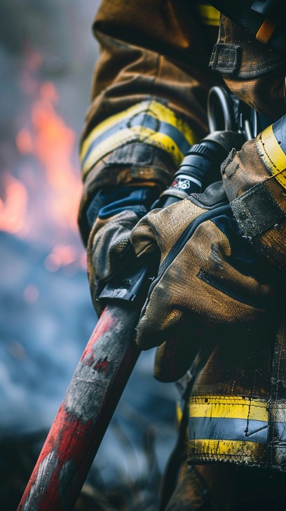 Free Firefighter in Action Image - Firefighter, Emergency, Rescue ...