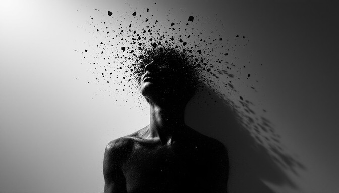 Free Breaking Into Shadows Image - Silhouette, Dissolving, Fragments ...