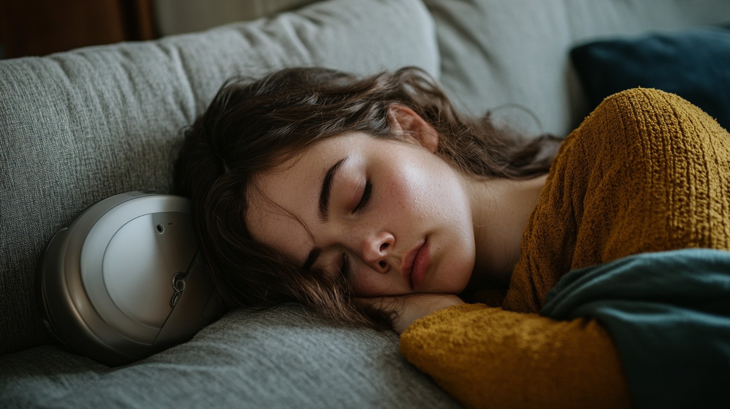 Free Peaceful afternoon nap Image - Sleeping, Woman, Couch | Download ...