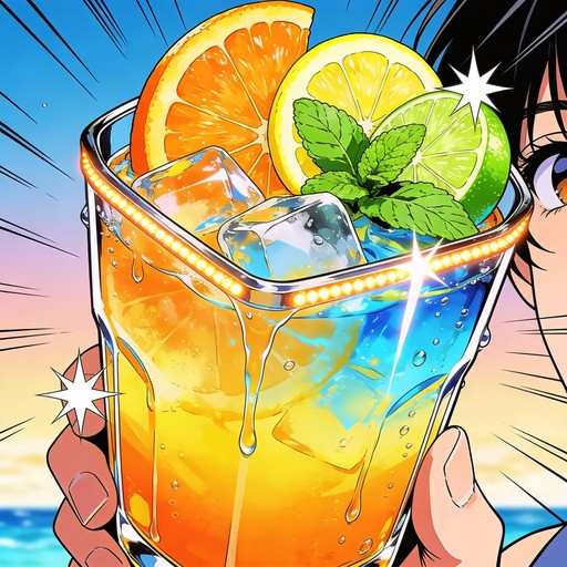 Free Anime Citrus Refreshment Image - Mocktail, Anime, Manga | Download ...