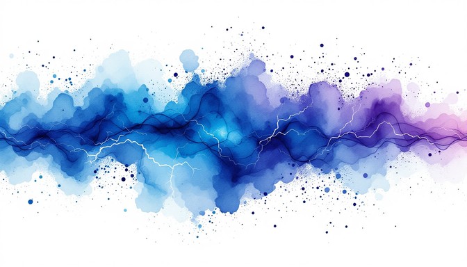 Free Sound Becomes Lightning Image - Watercolor, Soundwave, Lightning ...