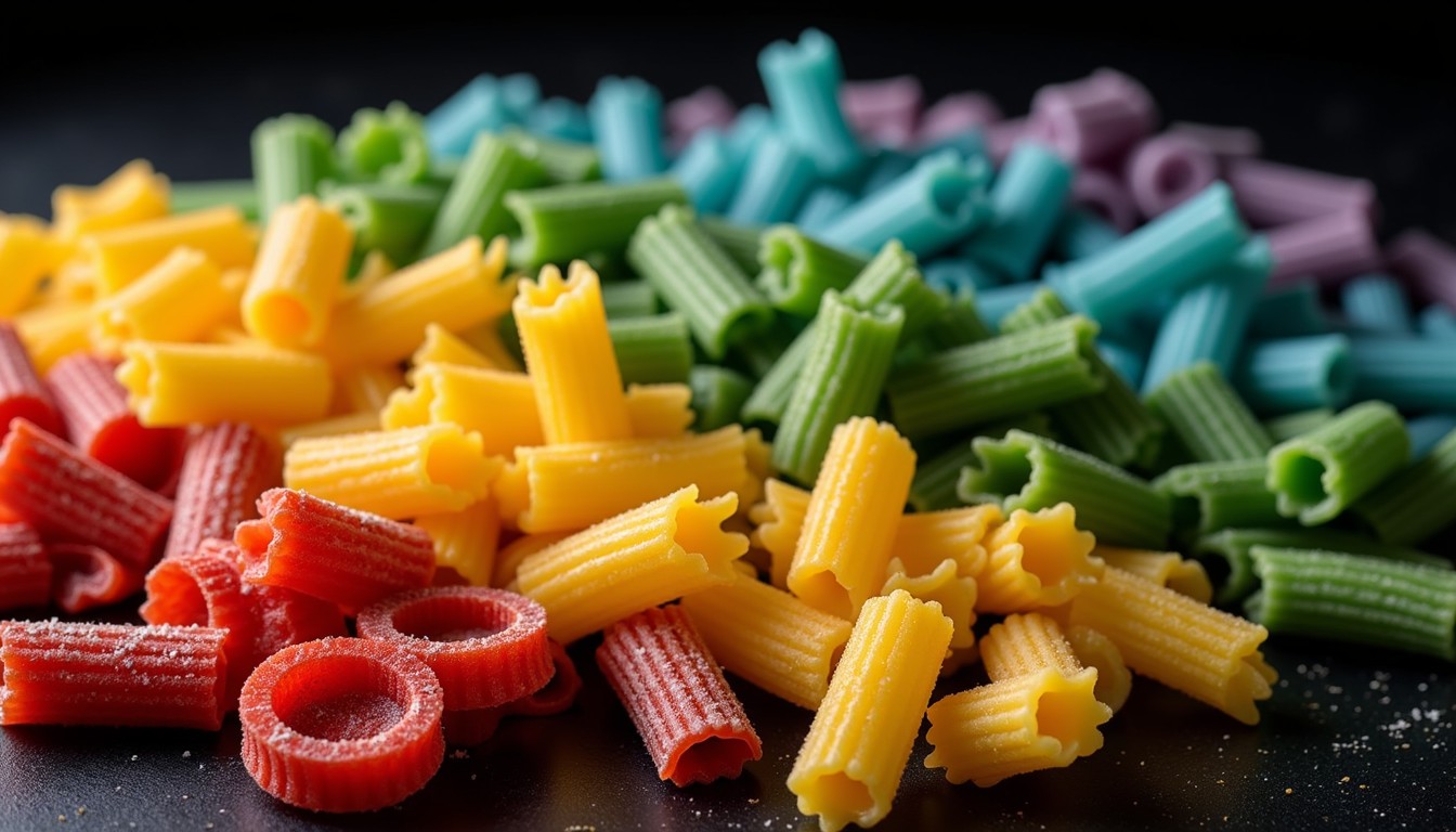 Free Colorful Pasta Gradient Image - Pasta, Rainbow, Colorful ...
