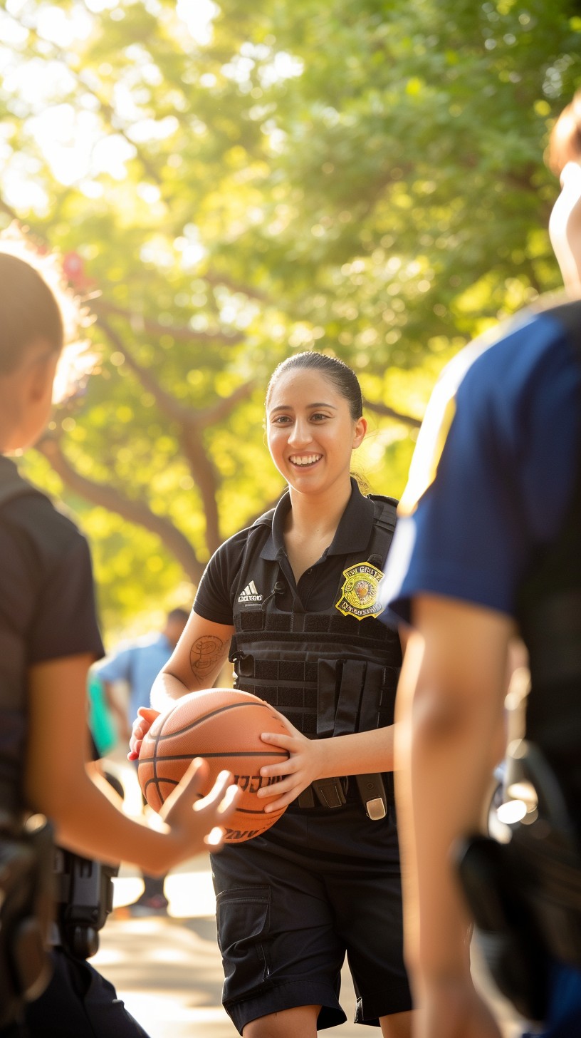 Free Community Policing Interaction Image - Community, Police ...