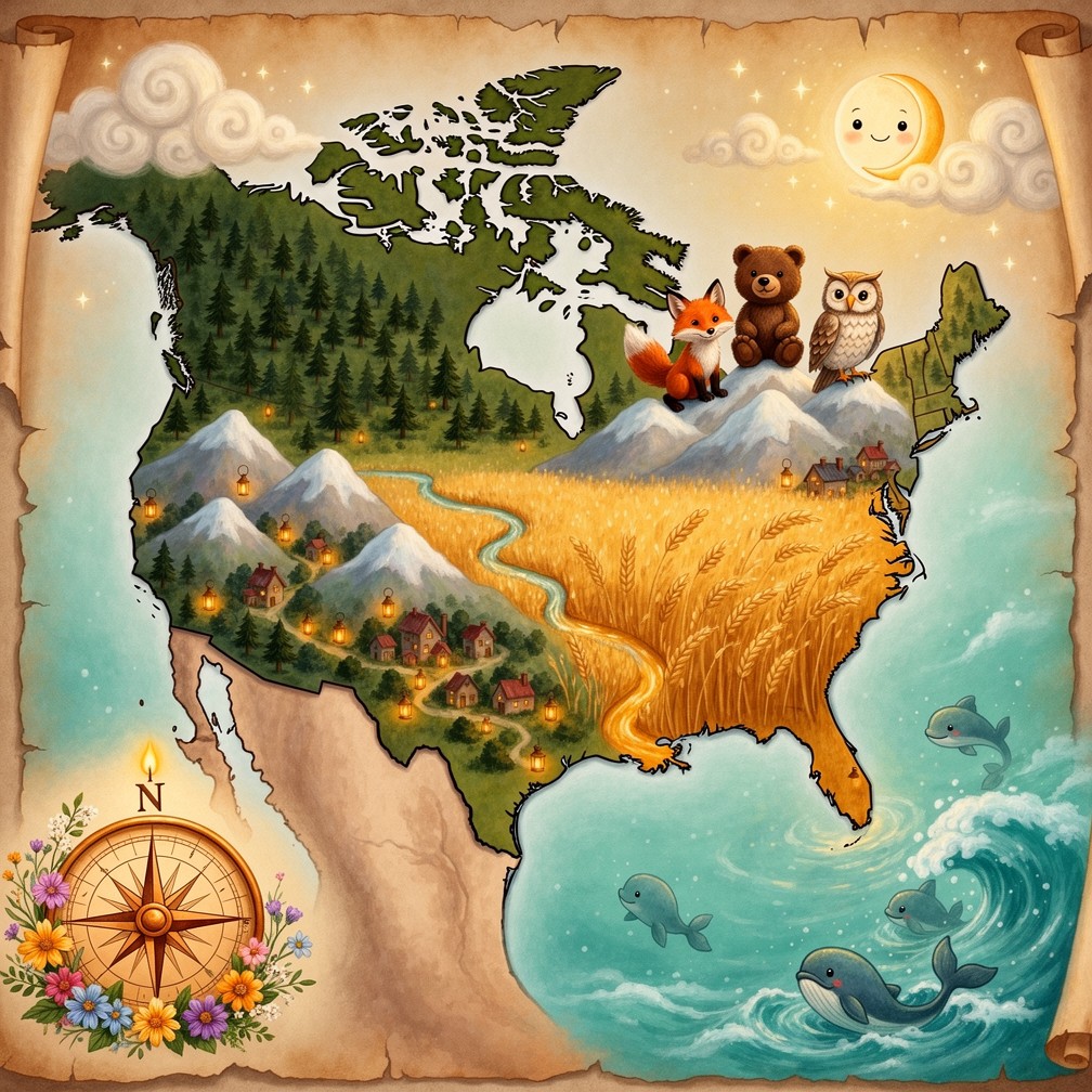 Free Enchanted Map Adventure Image - Illustration, Map, Fairytale ...