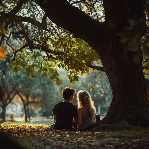 Free Couple enjoys nature Image - Nature, Couple, Tree | Download at ...