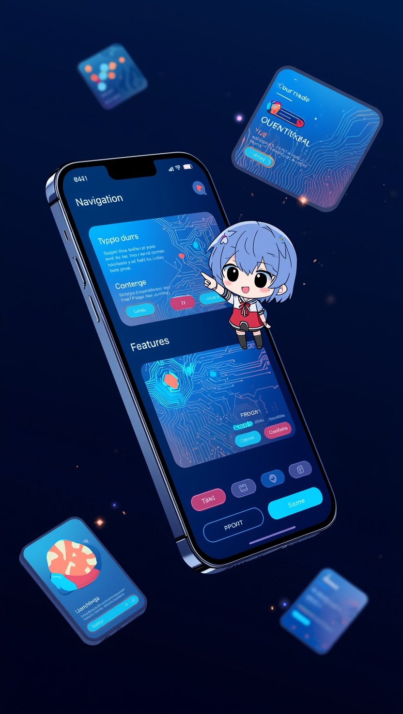 Free Anime Website Interface Photo - Anime, Smartphone, Interface ...
