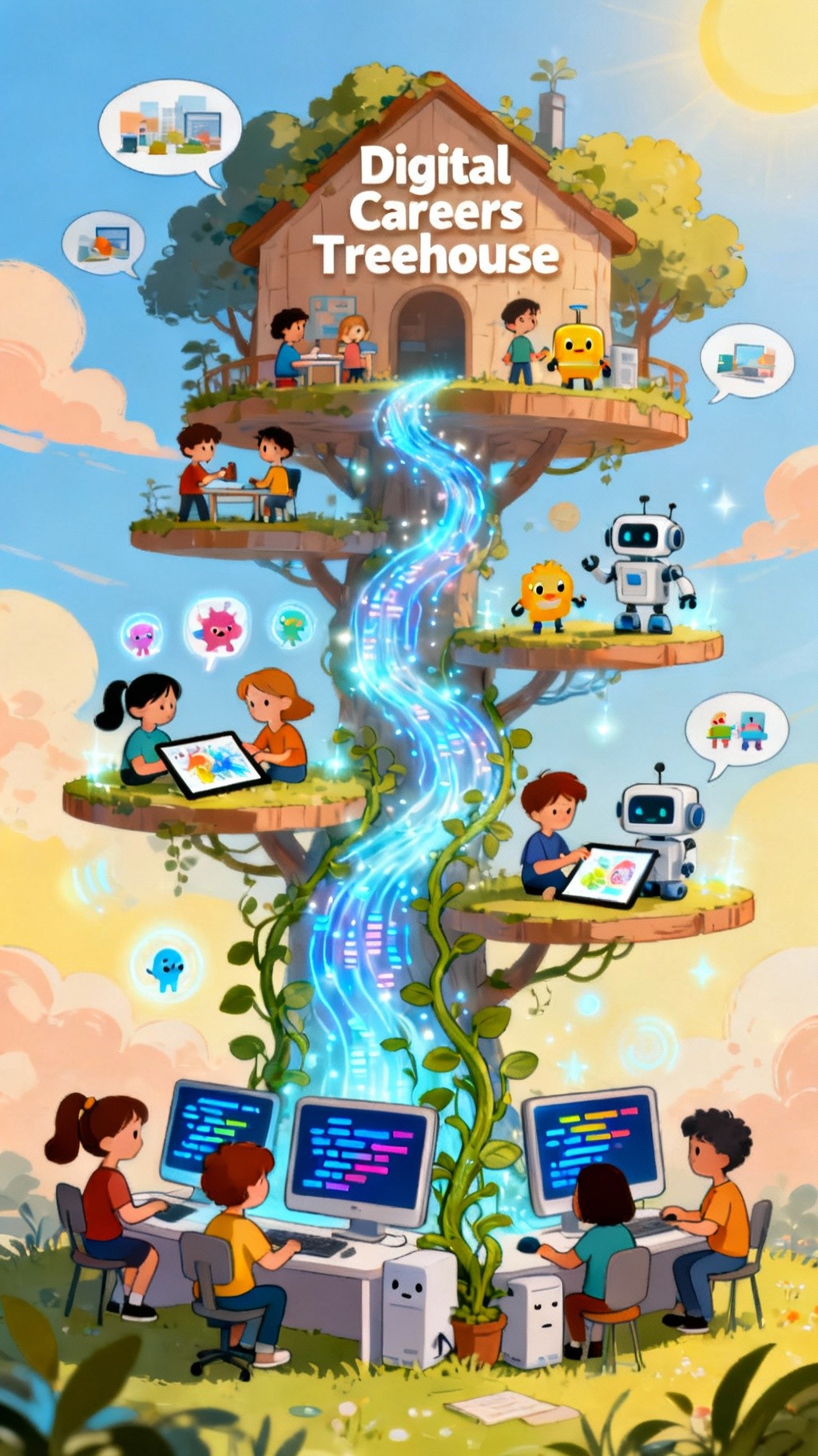 Free Tech Treehouse Magic Image - Children, Coding, Technology ...