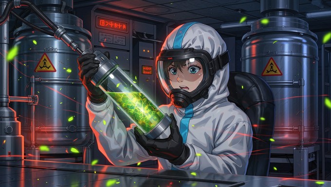 Anime Exploded Lab Free Toxic Laboratory Discovery Image - Anime, Manga, Laboratory ...