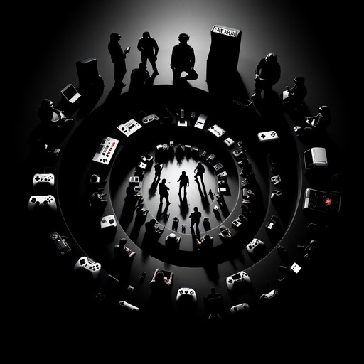 Free Gaming History Circle Image | Download at StockCake